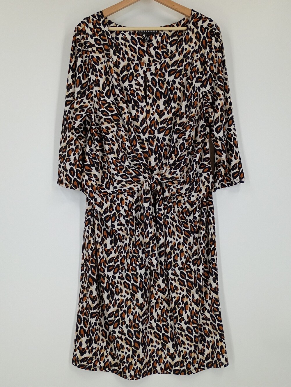 Love & Legend Knot Front Stretch Dress